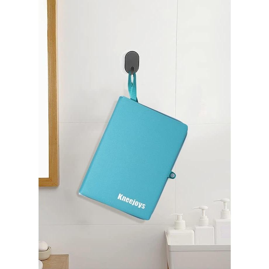 Almohadilla de Rodillas Kneejoys para Baño y Jardín - Azul Turquesa
