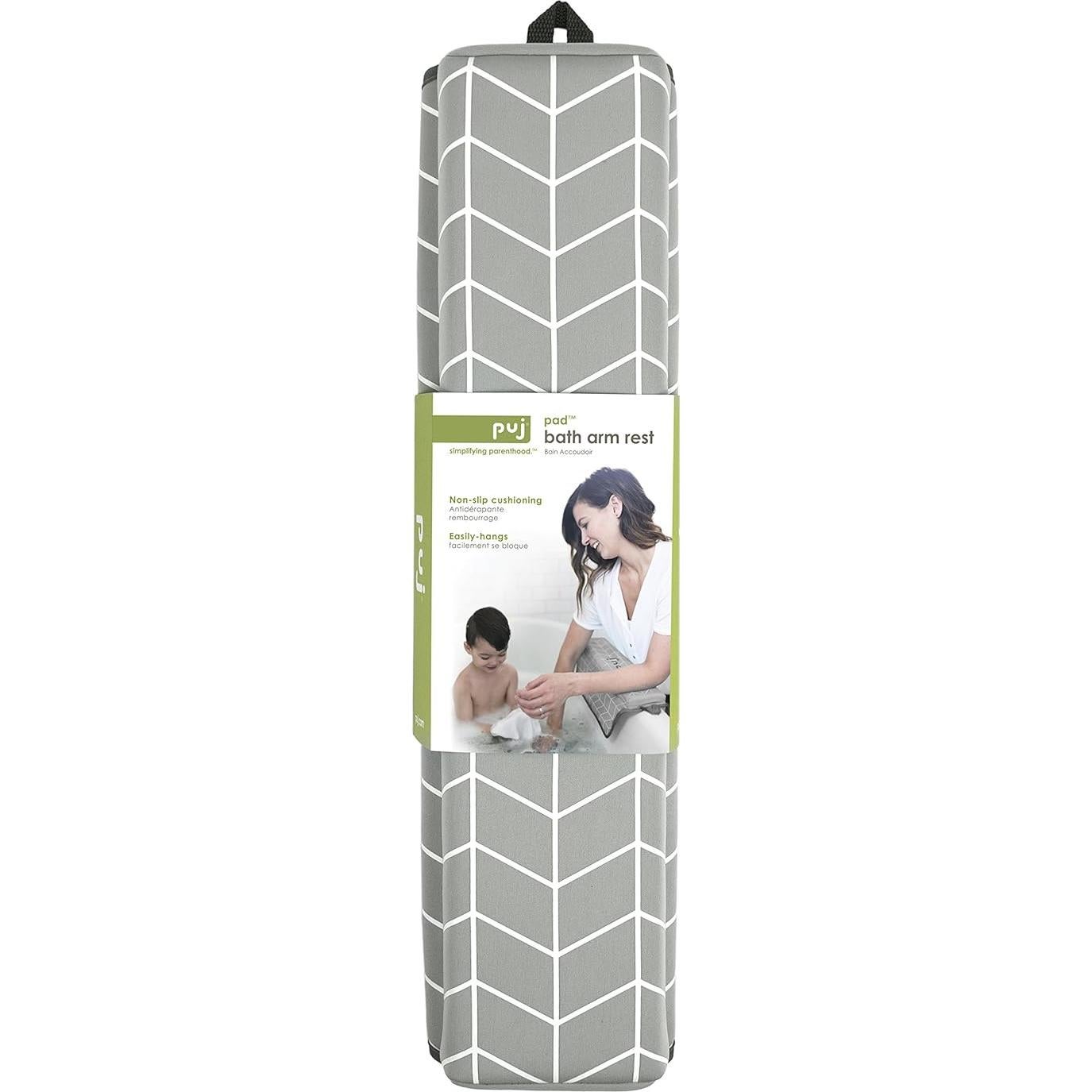 Reposabrazos para Bañera Puj Pad Gris - Paquete de 2