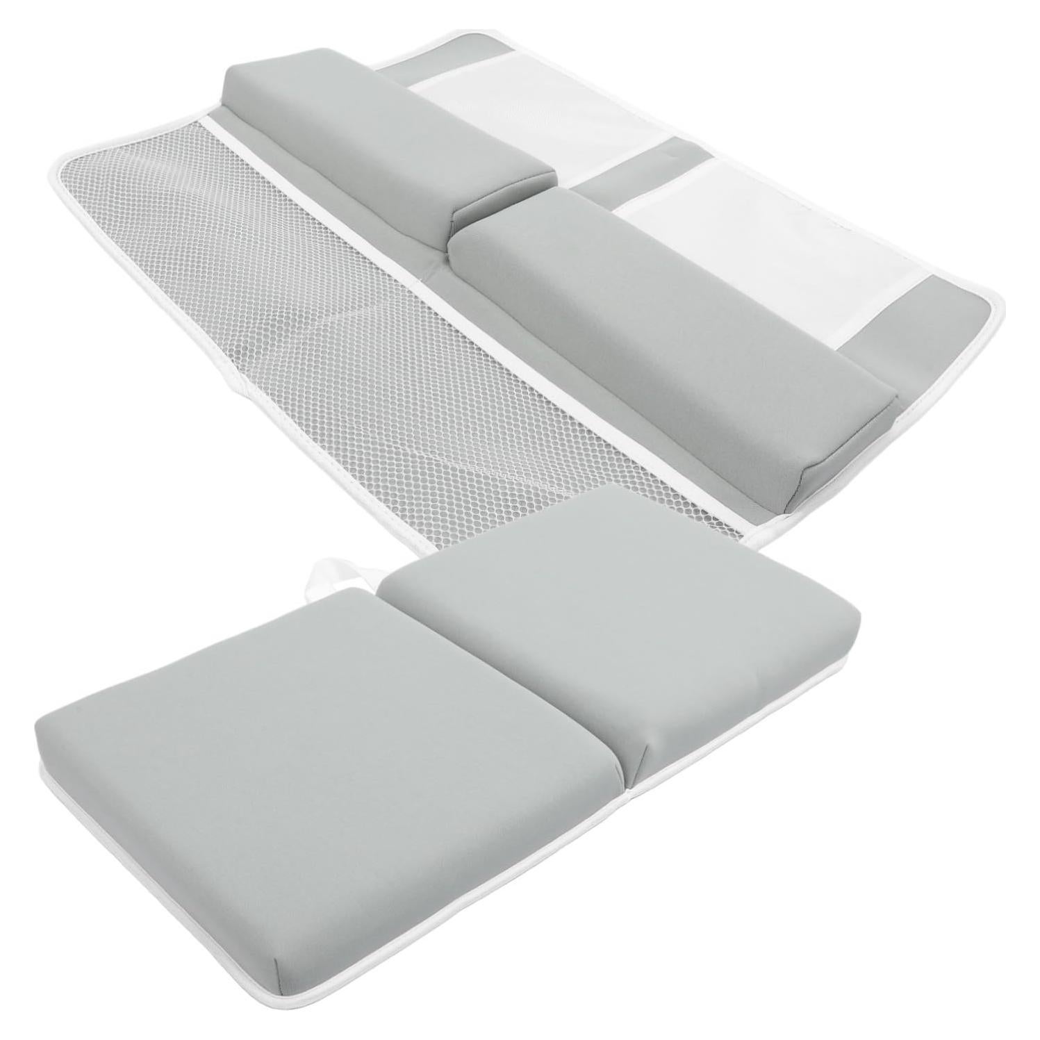 Conjunto Almohadilla para Rodillas y Codos Baño HAWILLOSCH Gris