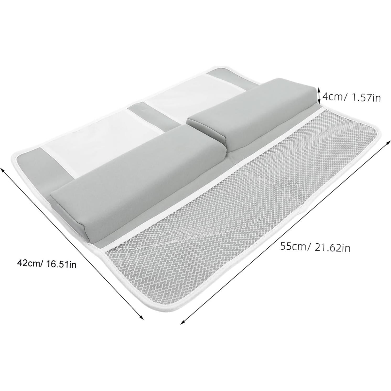 Conjunto Almohadilla para Rodillas y Codos Baño HAWILLOSCH Gris