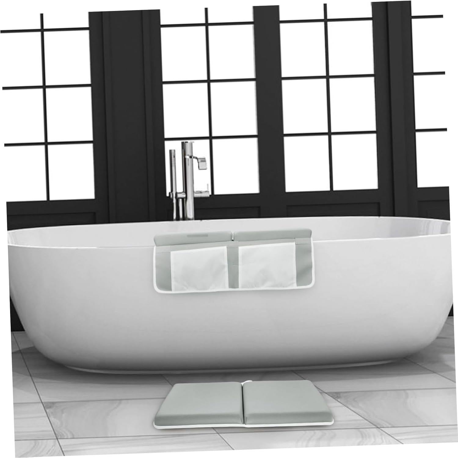 Conjunto Almohadilla para Rodillas y Codos Baño HAWILLOSCH Gris