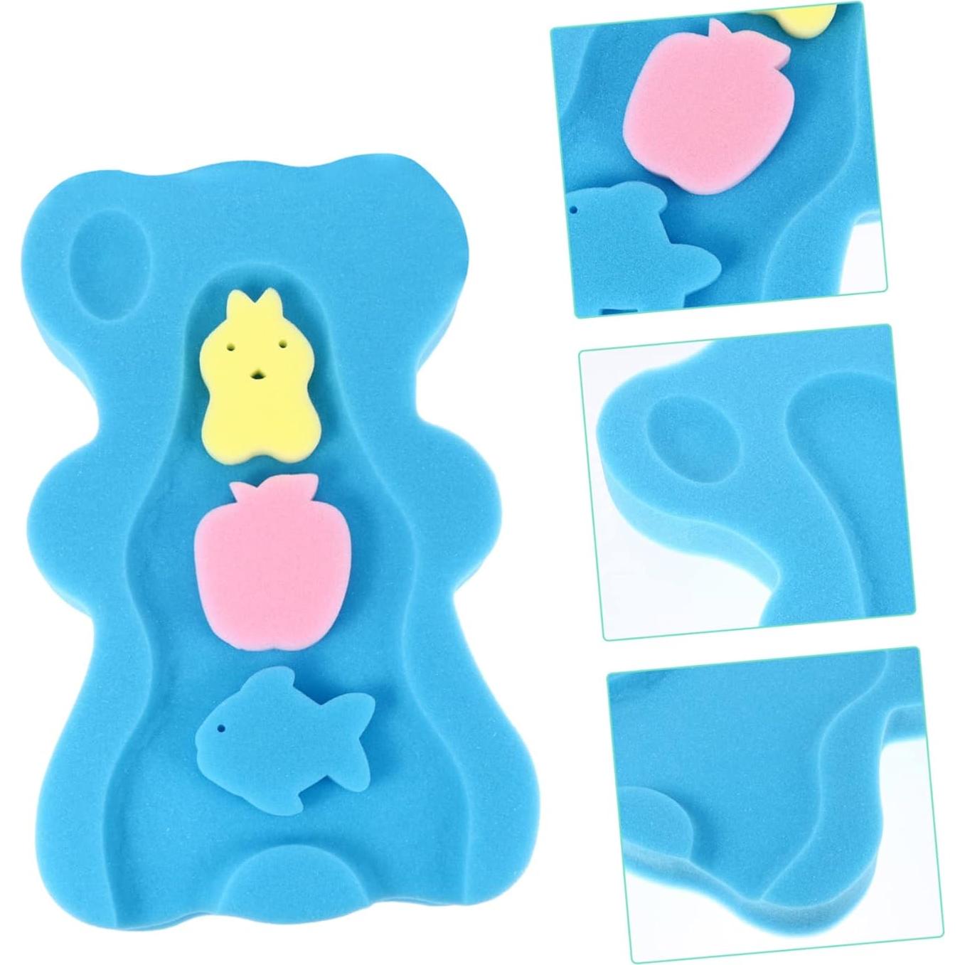 Alfombra de Baño Antideslizante para Bebés Ibasenice 48x29cm