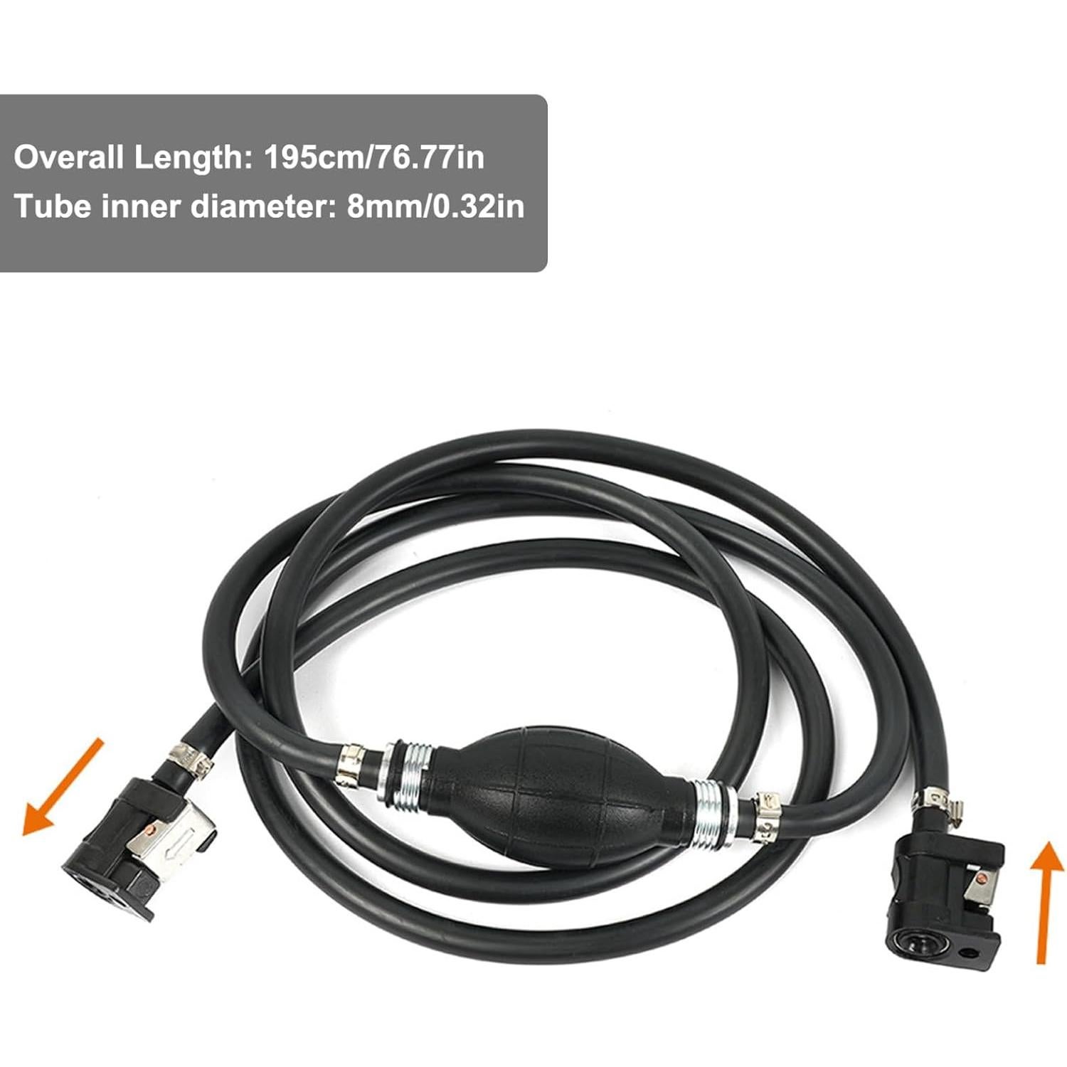 Kit de Línea de Combustible Diésel 2.1m Xweptuy con Válvulas