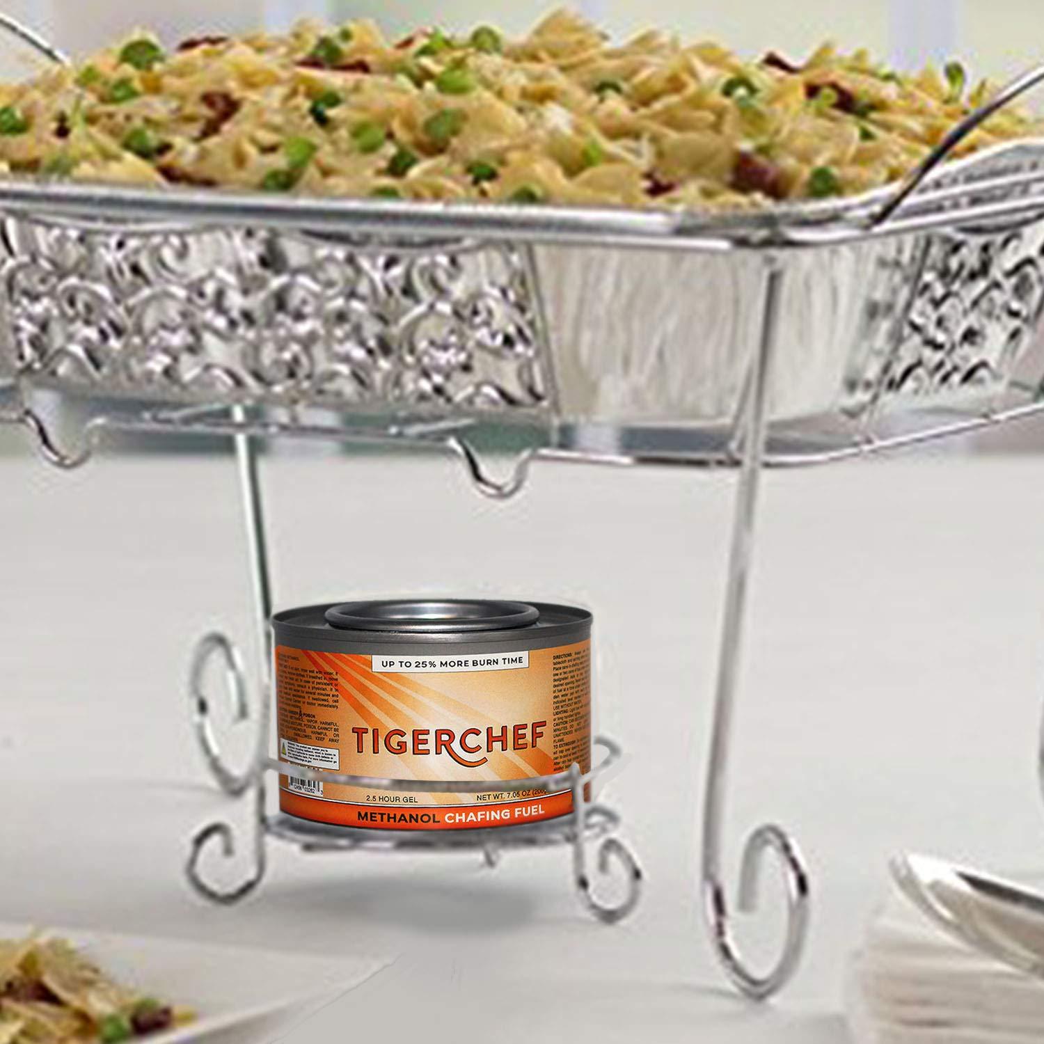 Combustible de Gel de Metanol Tiger Chef 7 oz - 72 Latas