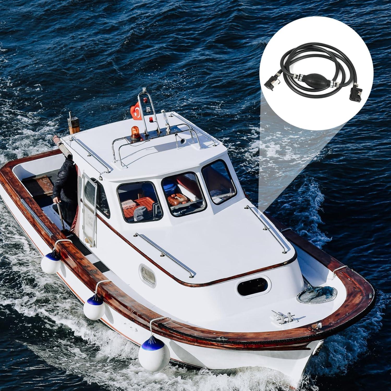 Kit de Línea de Combustible Diésel Xoeryoy 2.1m 10mm con Válvulas