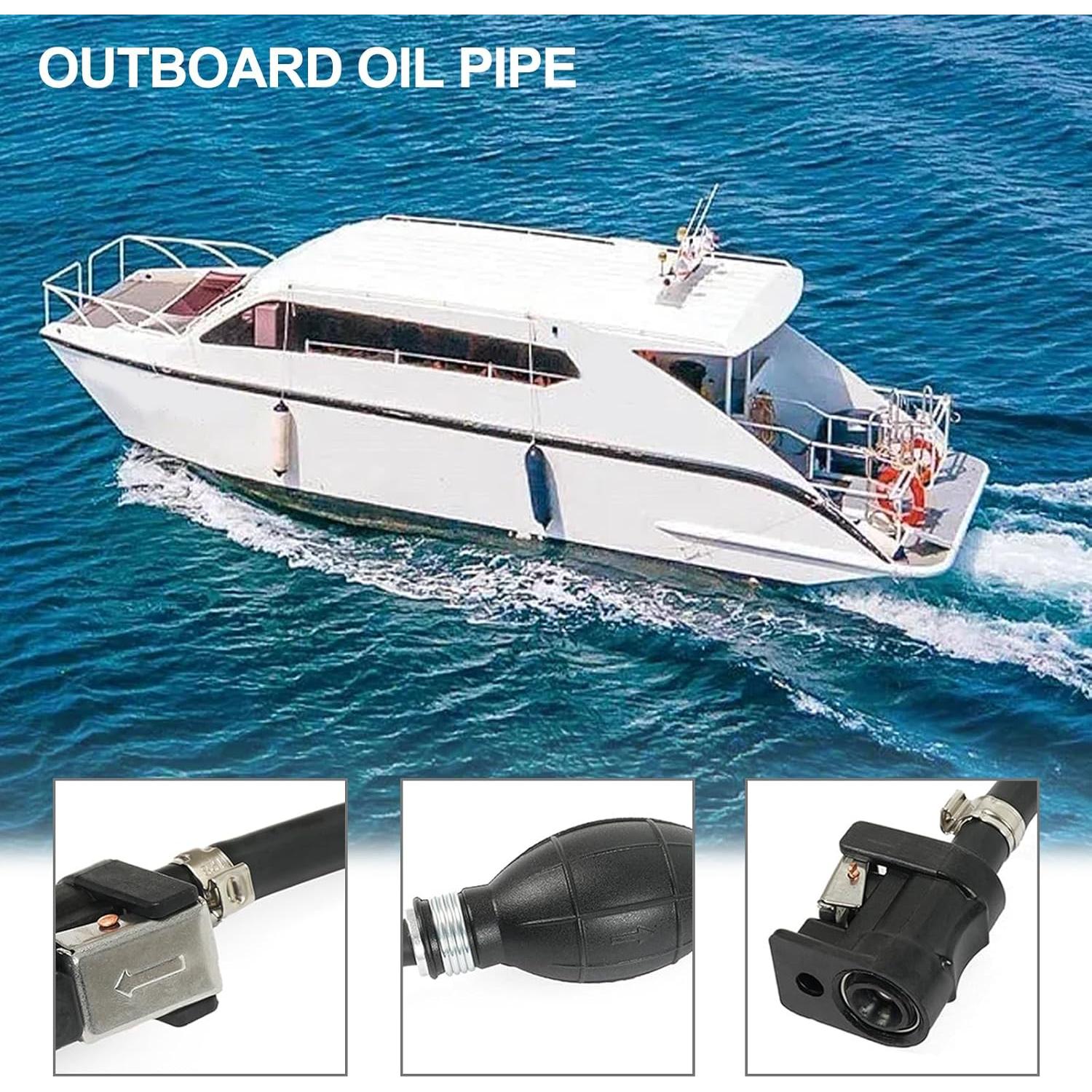 Kit de Línea de Combustible Diésel Xoeryoy 2.1m 10mm con Válvulas