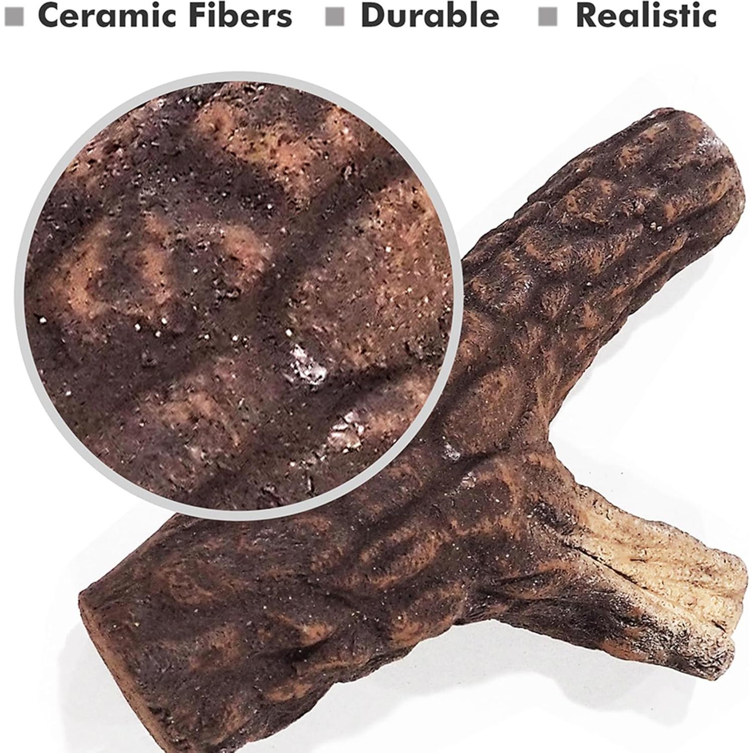 Juego de troncos de cerámica para chimenea de gas ATR ART TO REAL