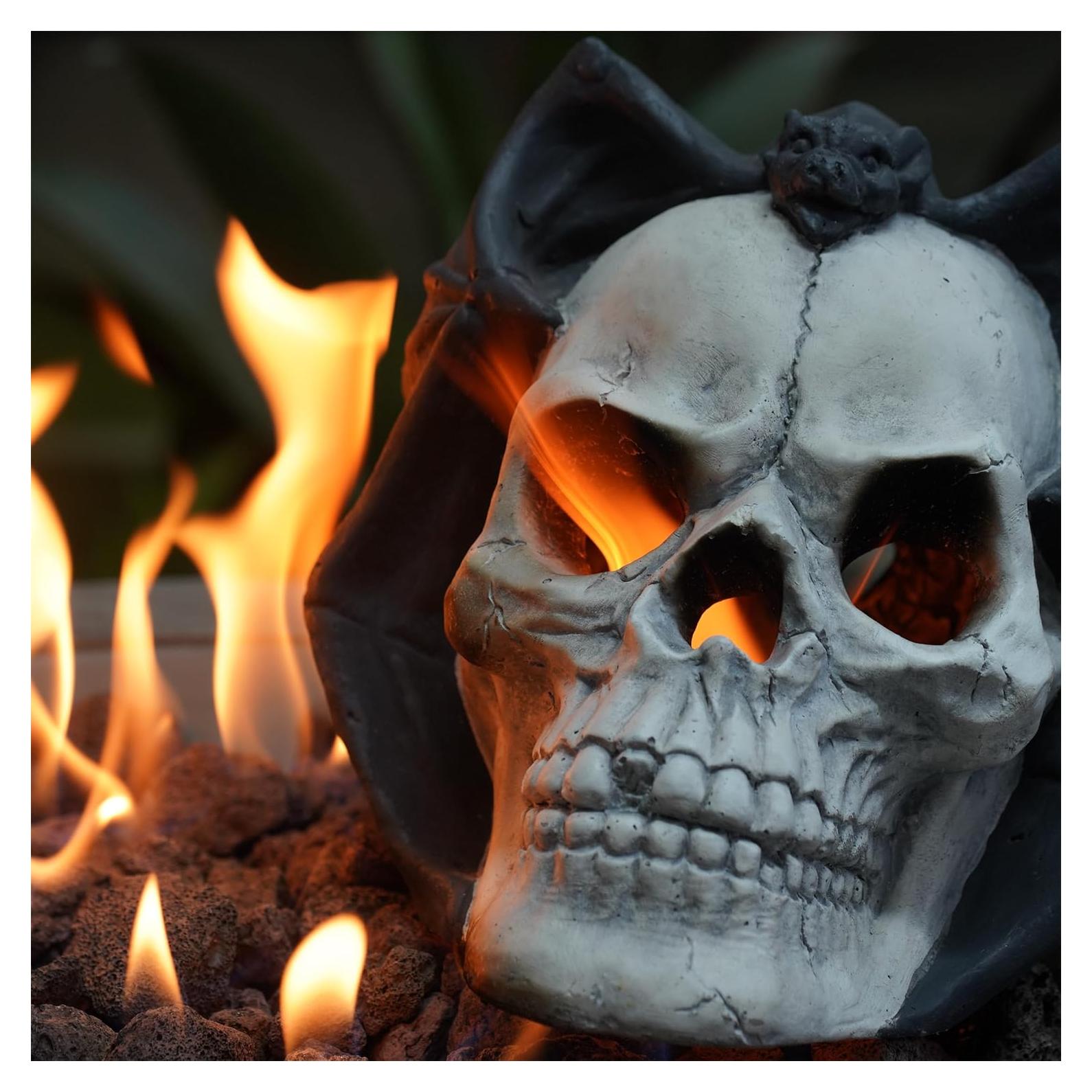 Tronco de Gas Calavera LOPOO - Metal Resistente 20.6cm