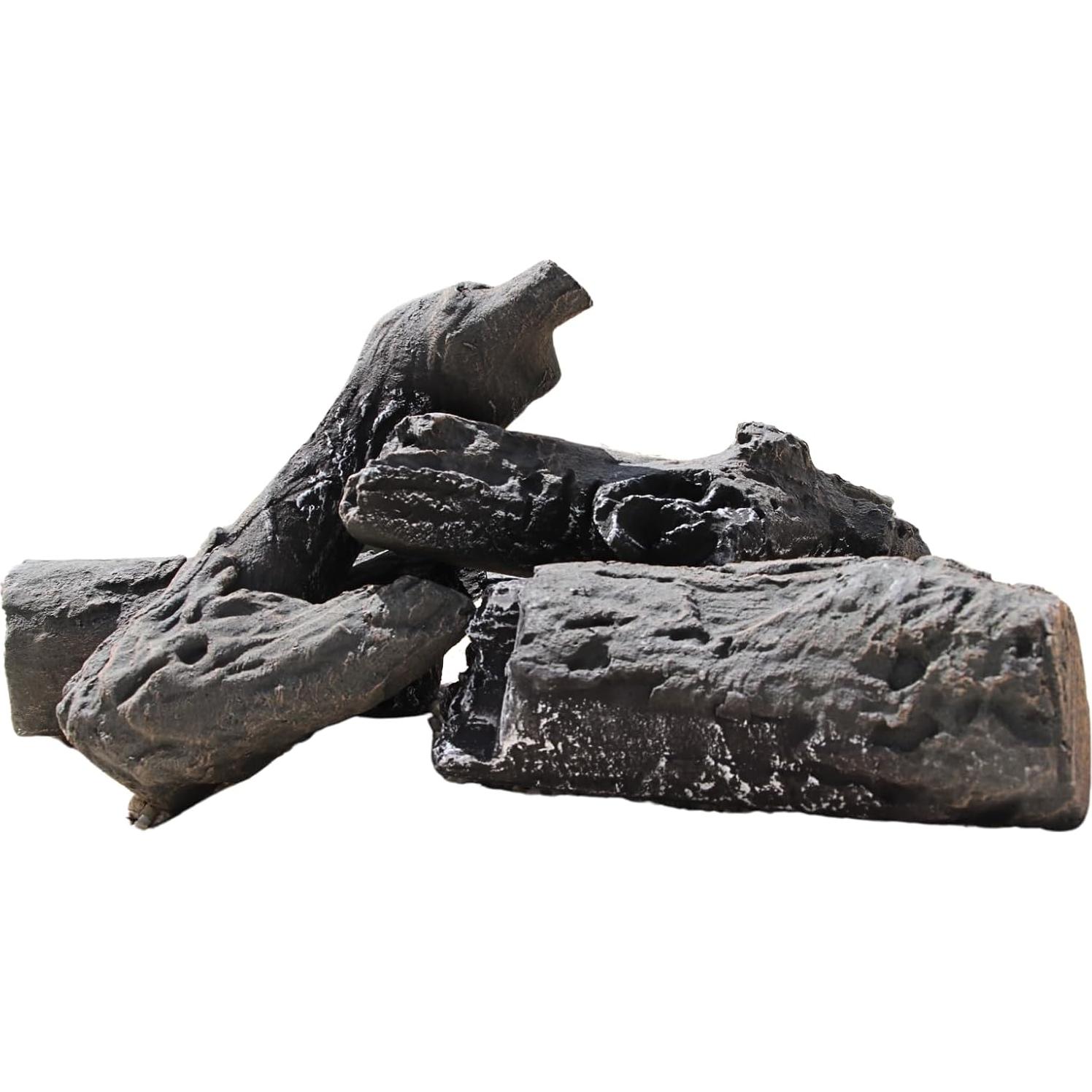 Conjunto de Registros de Chimenea de Gas Grandhom 4 Piezas