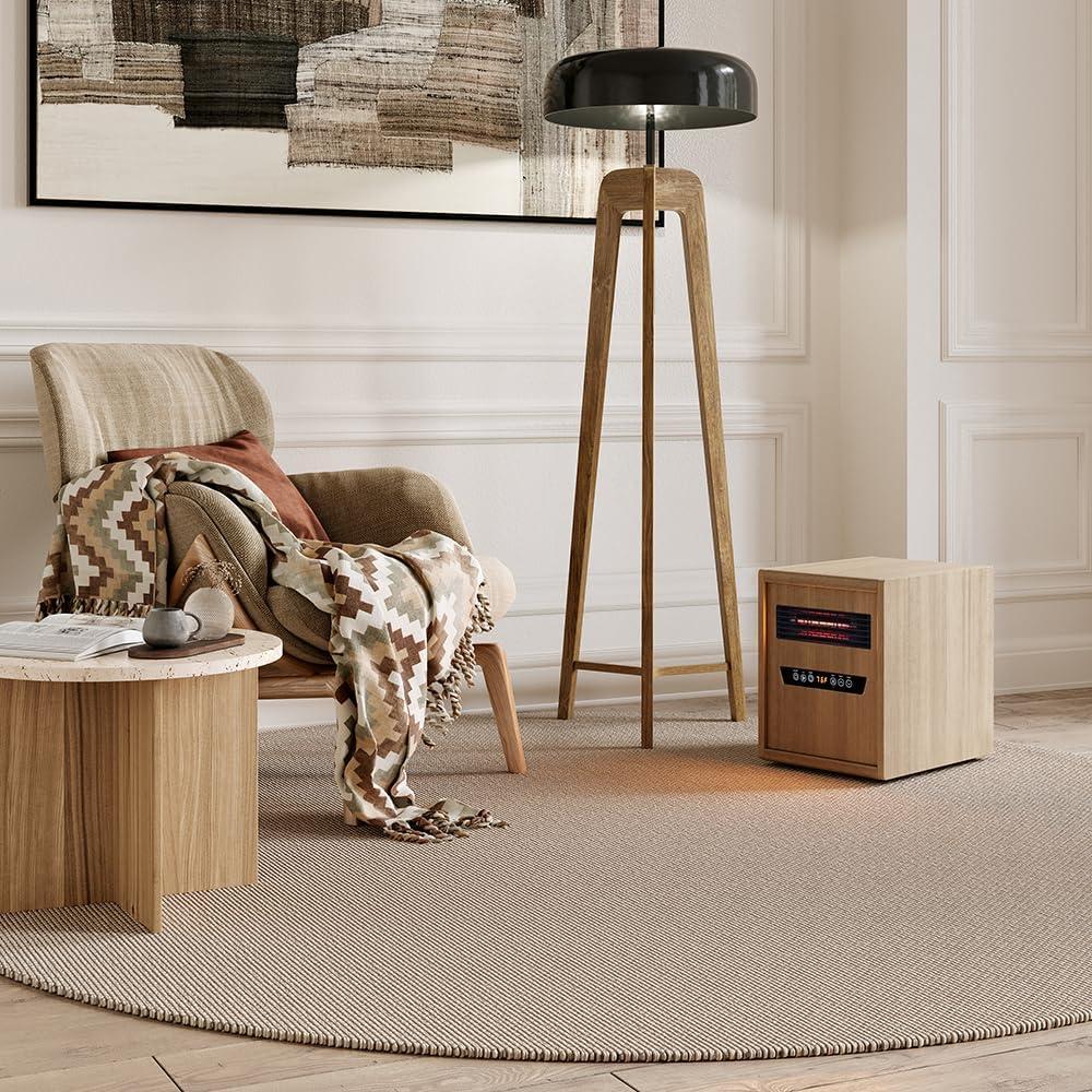 Calentador de espacio portátil Modern Ember 1500W con control remoto