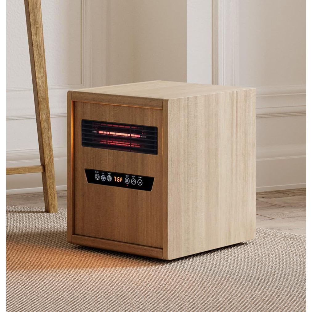 Calentador de espacio portátil Modern Ember 1500W con control remoto