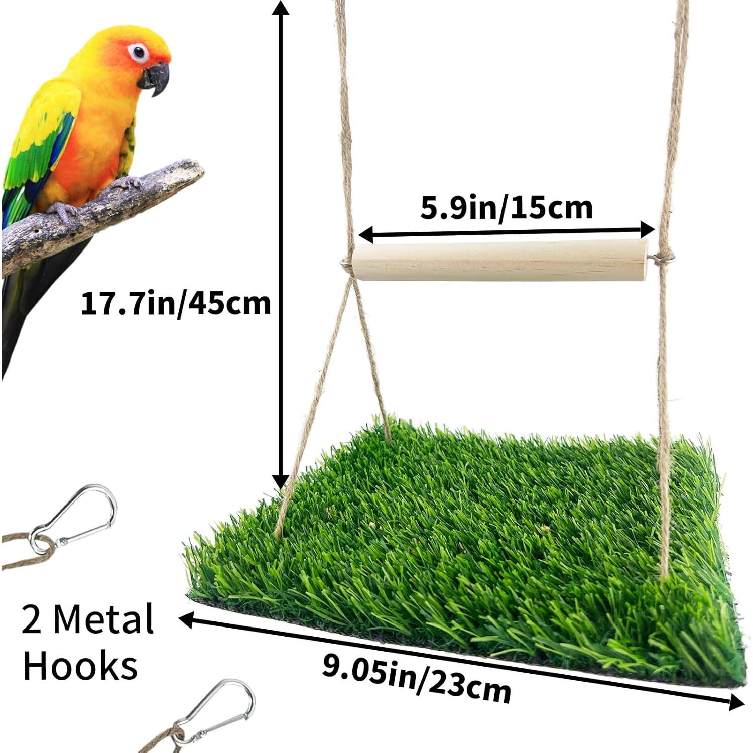 Colchoneta de Columpio para Aves FlidRunest 23x45cm