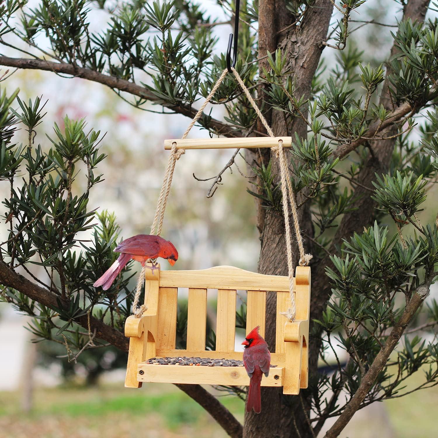 Paquete de 2 comederos para pájaros Cedar Alpha, 1.36 kg