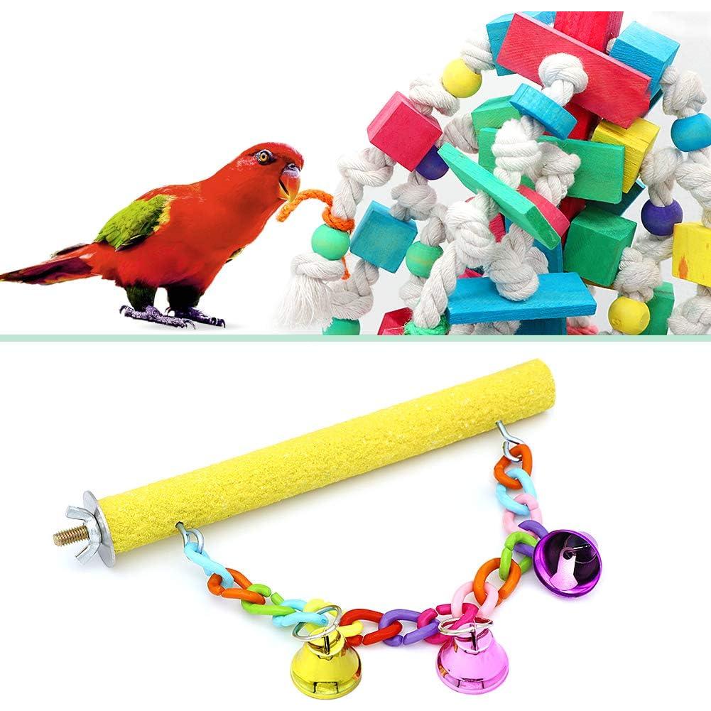 Juguetes para Aves Grandes PETUOL - 3 PCS para Loros y Cacatúes