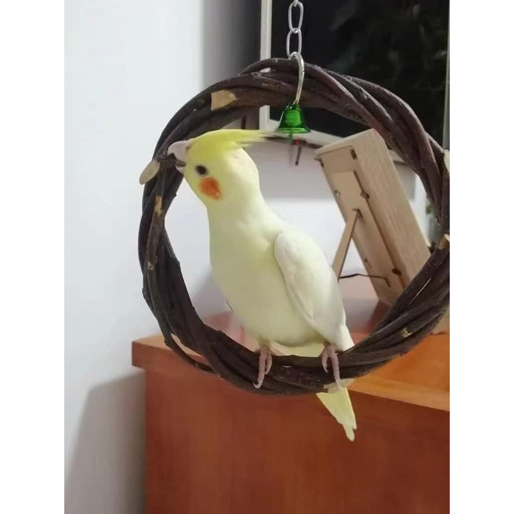 Perchas de Madera Natural para Aves Kathson - 8 Piezas