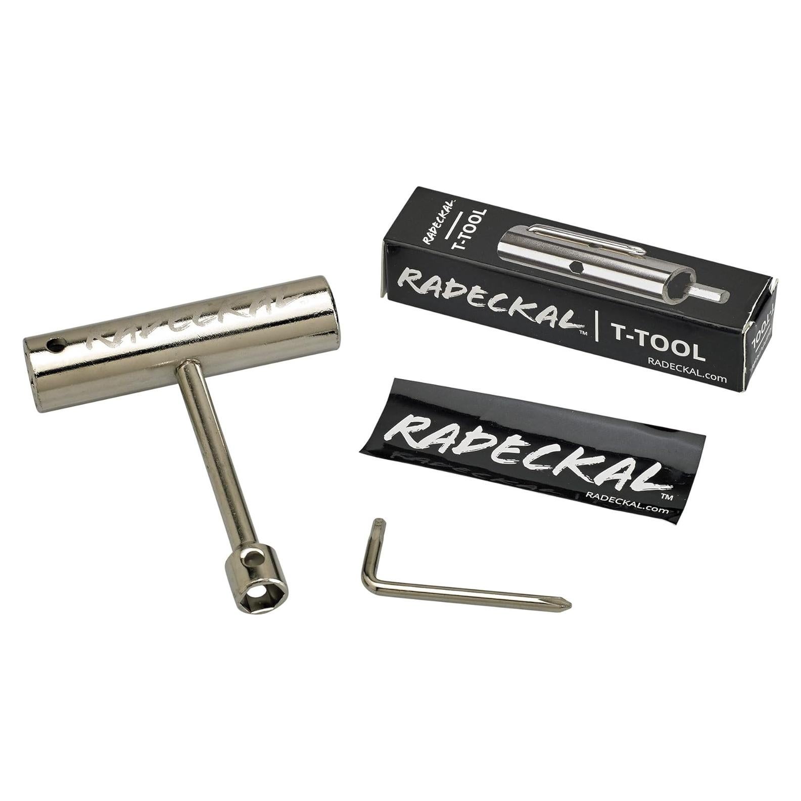 Herramienta de Skate Compacta RADECKAL Todo en Uno Plata