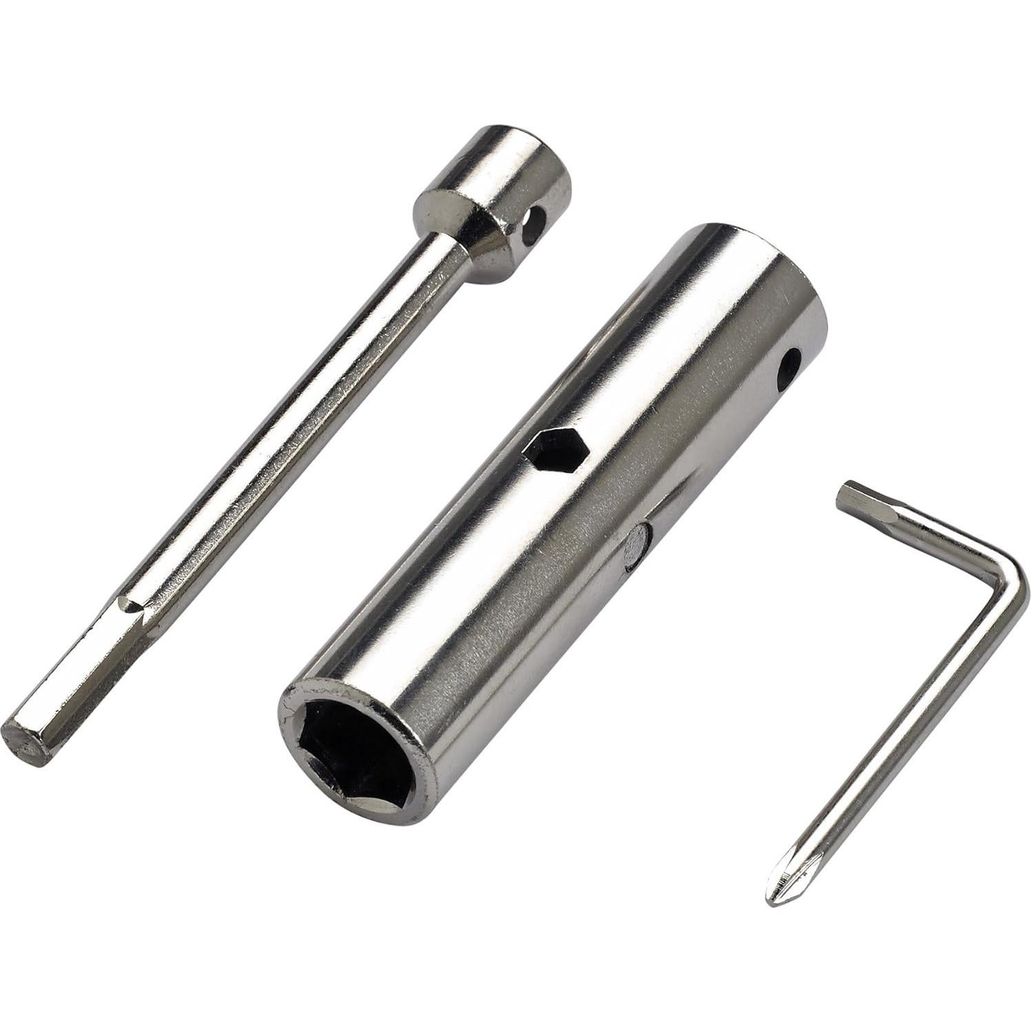 Herramienta de Skate Compacta RADECKAL Todo en Uno Plata