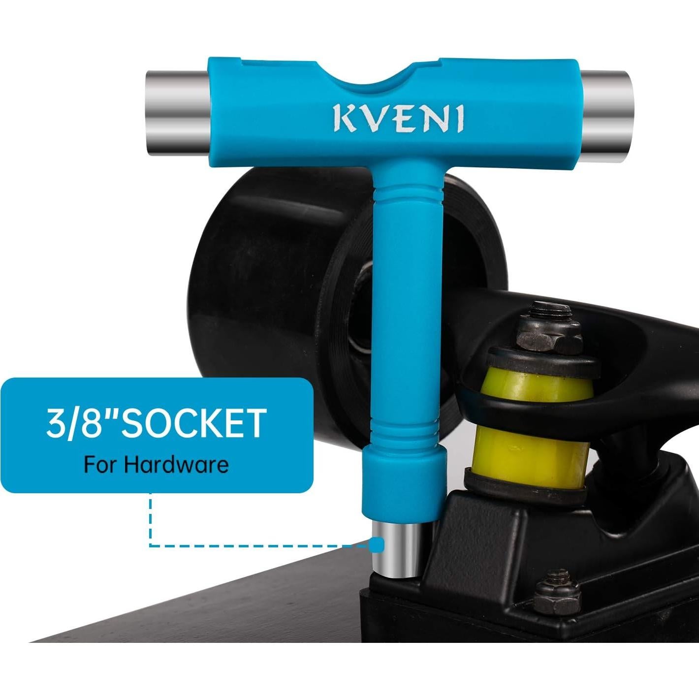 Herramienta Multifuncional para Skate KVENI - Azul