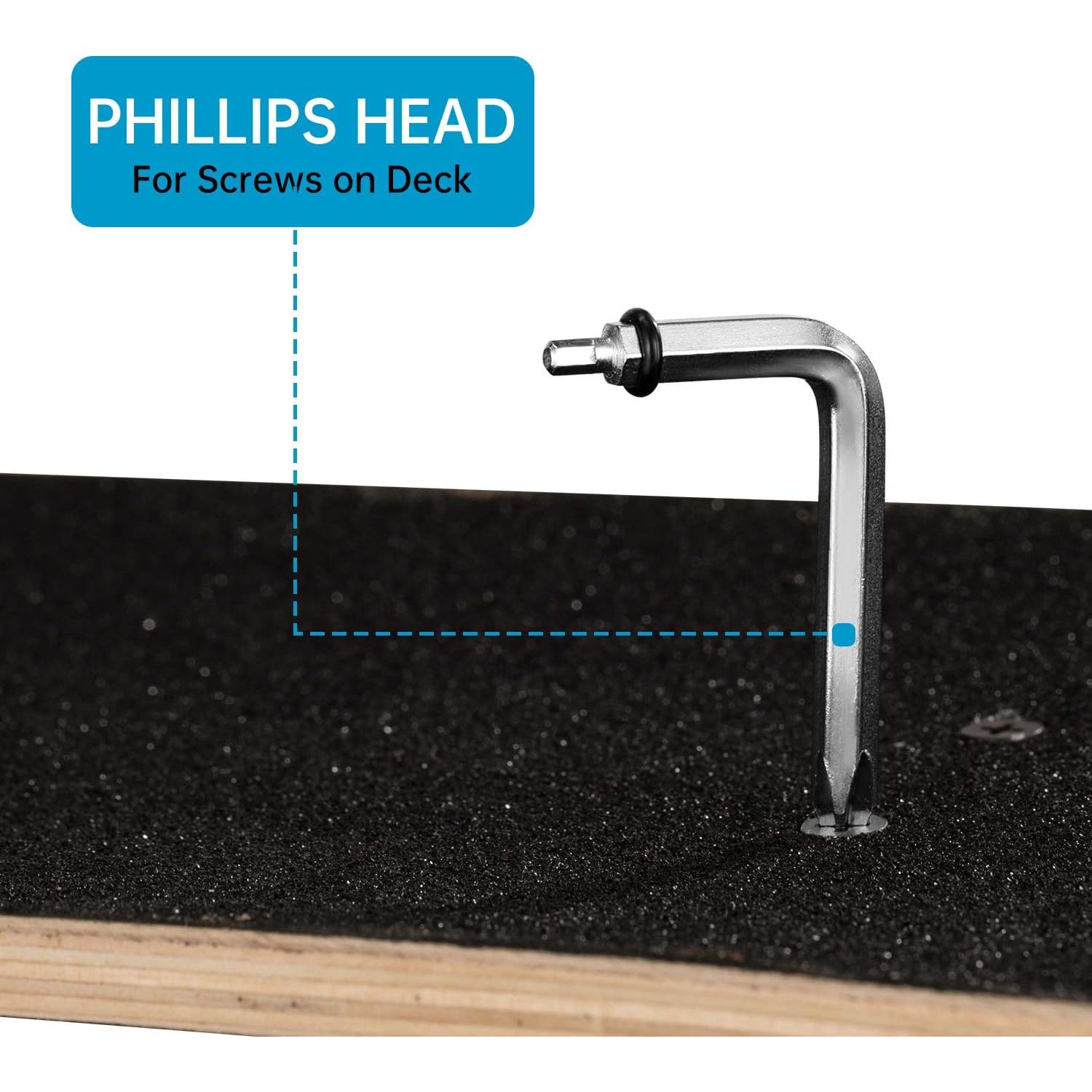 Herramienta Multifuncional para Skate KVENI - Azul