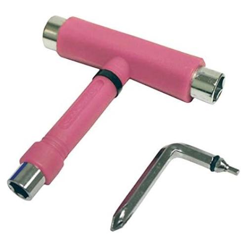 Herramienta de Skate Krown T-Tool Rosa Todo-en-Uno