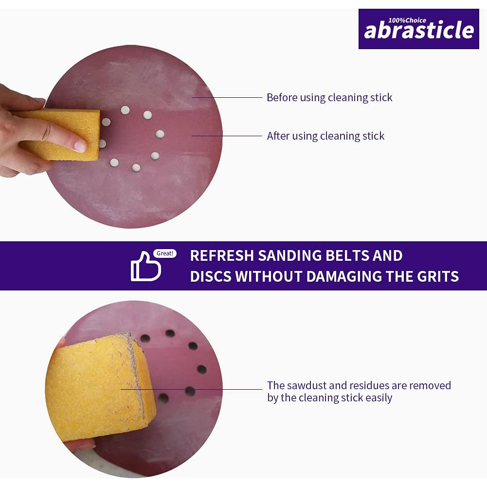 Goma de Borrar Abrasiva 100%Choice 19.9x4x3.8cm 250g