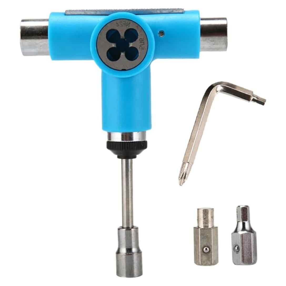 Herramienta T Multifuncional para Patineta Gogogmee Azul