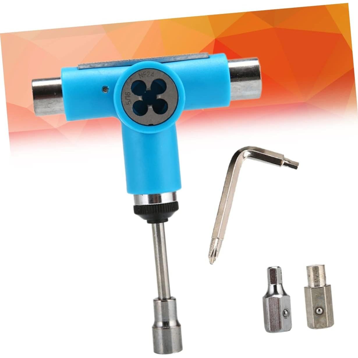 Herramienta T Multifuncional para Patineta Gogogmee Azul