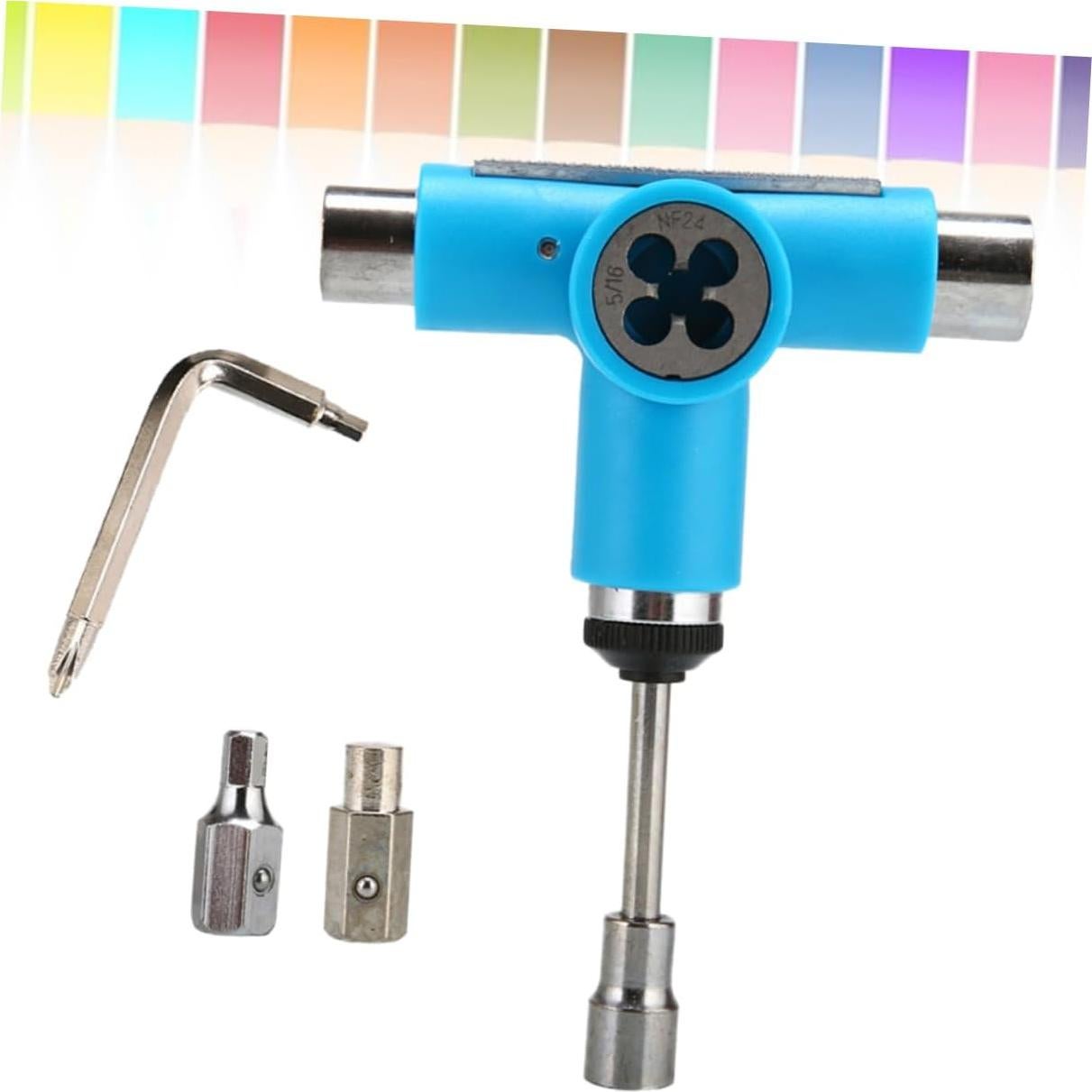 Herramienta T Multifuncional para Patineta Gogogmee Azul