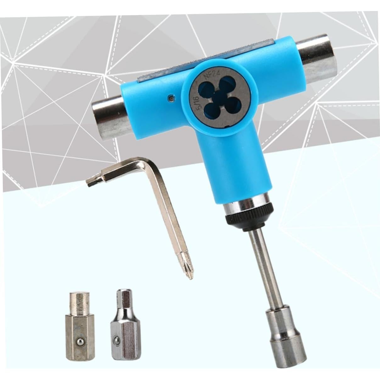 Herramienta T Multifuncional para Patineta Gogogmee Azul