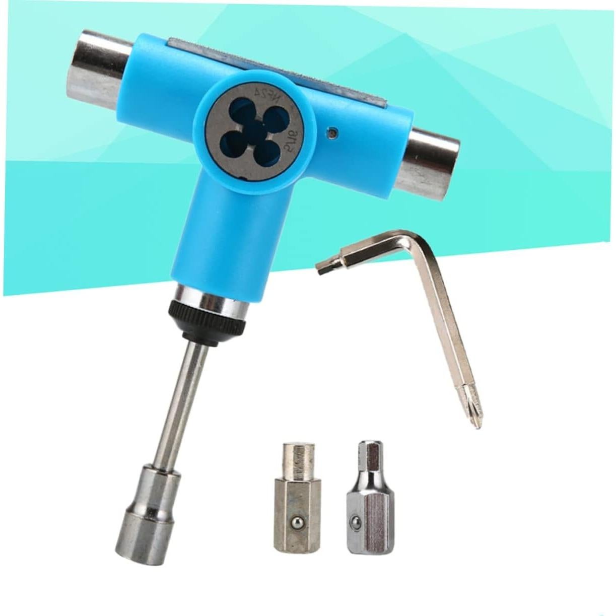 Herramienta T Multifuncional para Patineta Gogogmee Azul