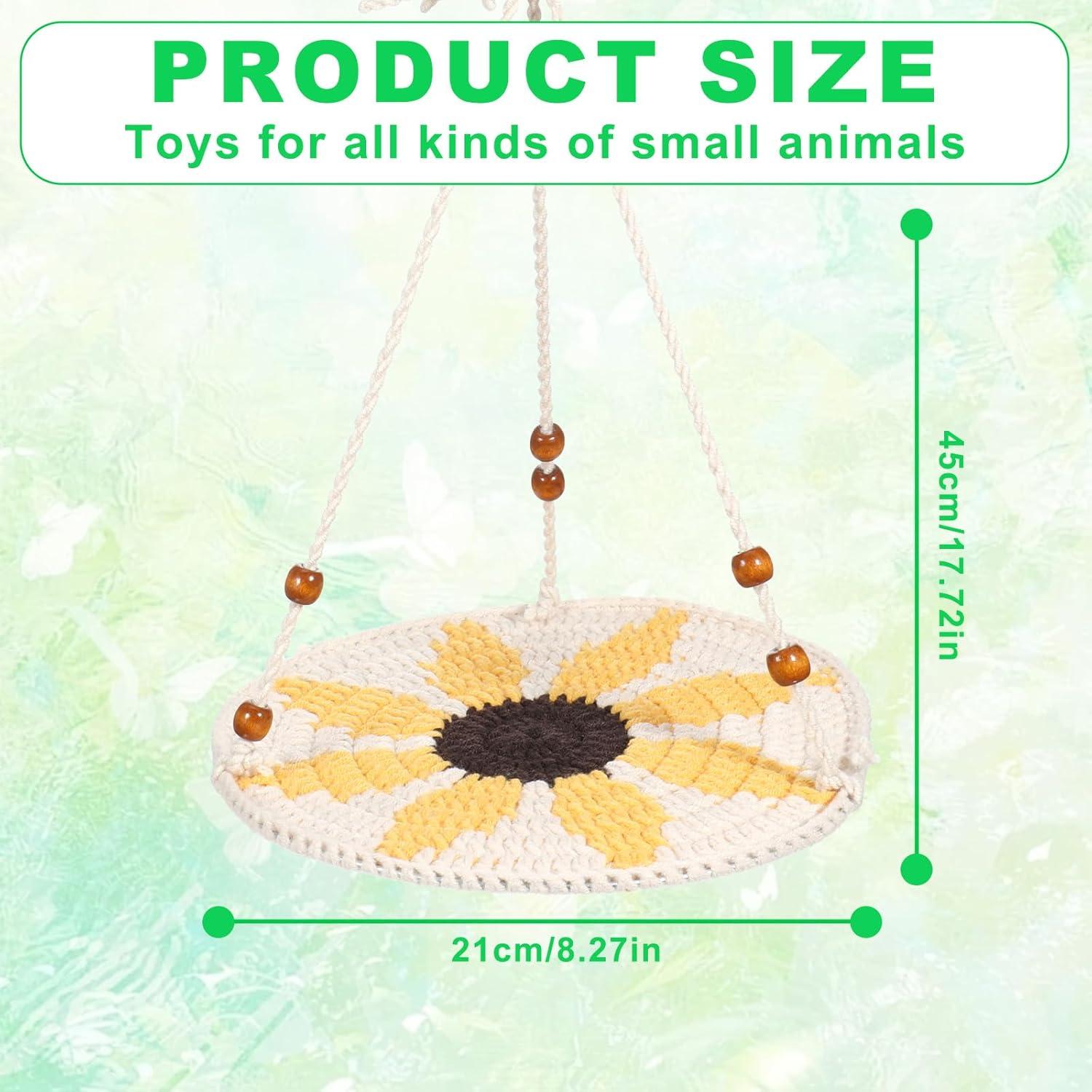 Hamaca para Reptiles Bruislard 21cm Algodón Dragón Barbudo