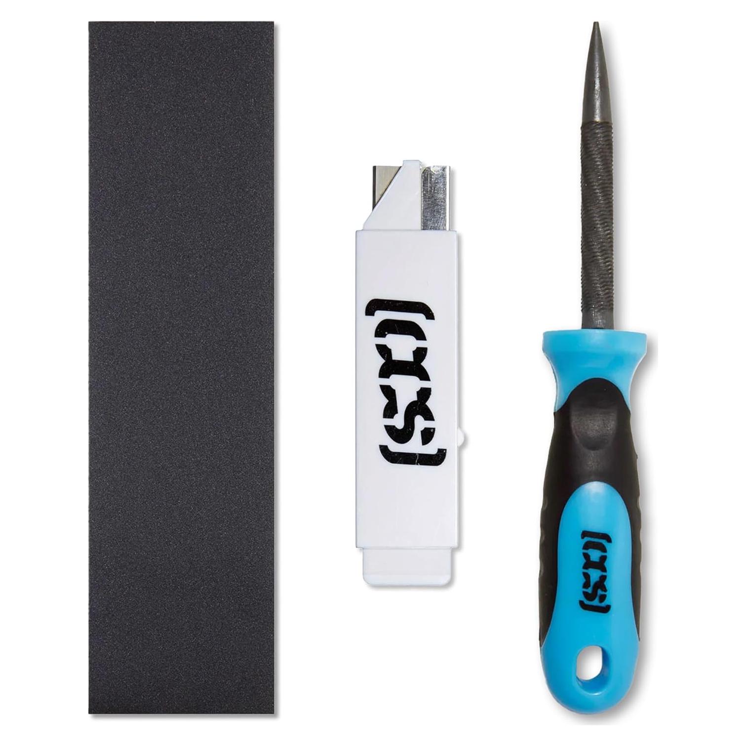 Cinta de agarre negra CCS 9"x33" con herramienta 2-en-1