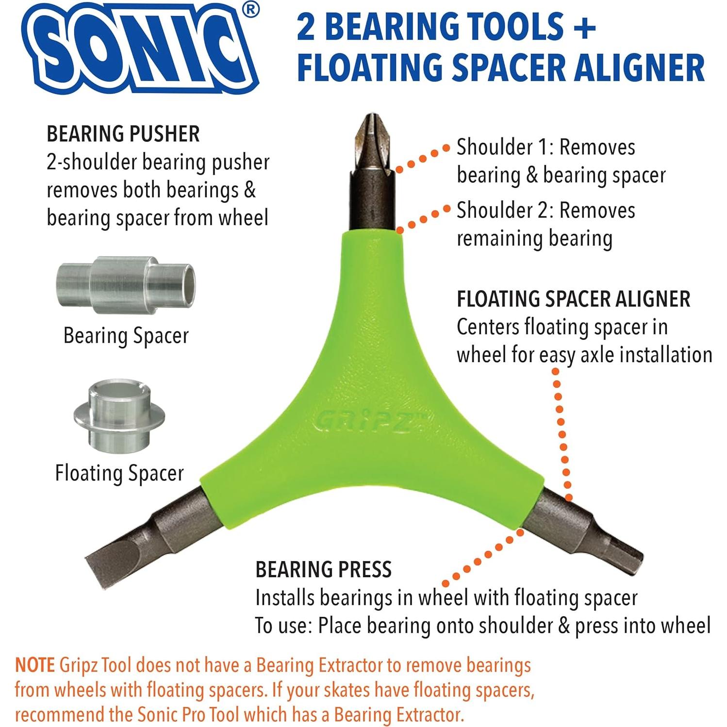 Herramienta para Patines en Línea SONIC Gripz 6 en 1