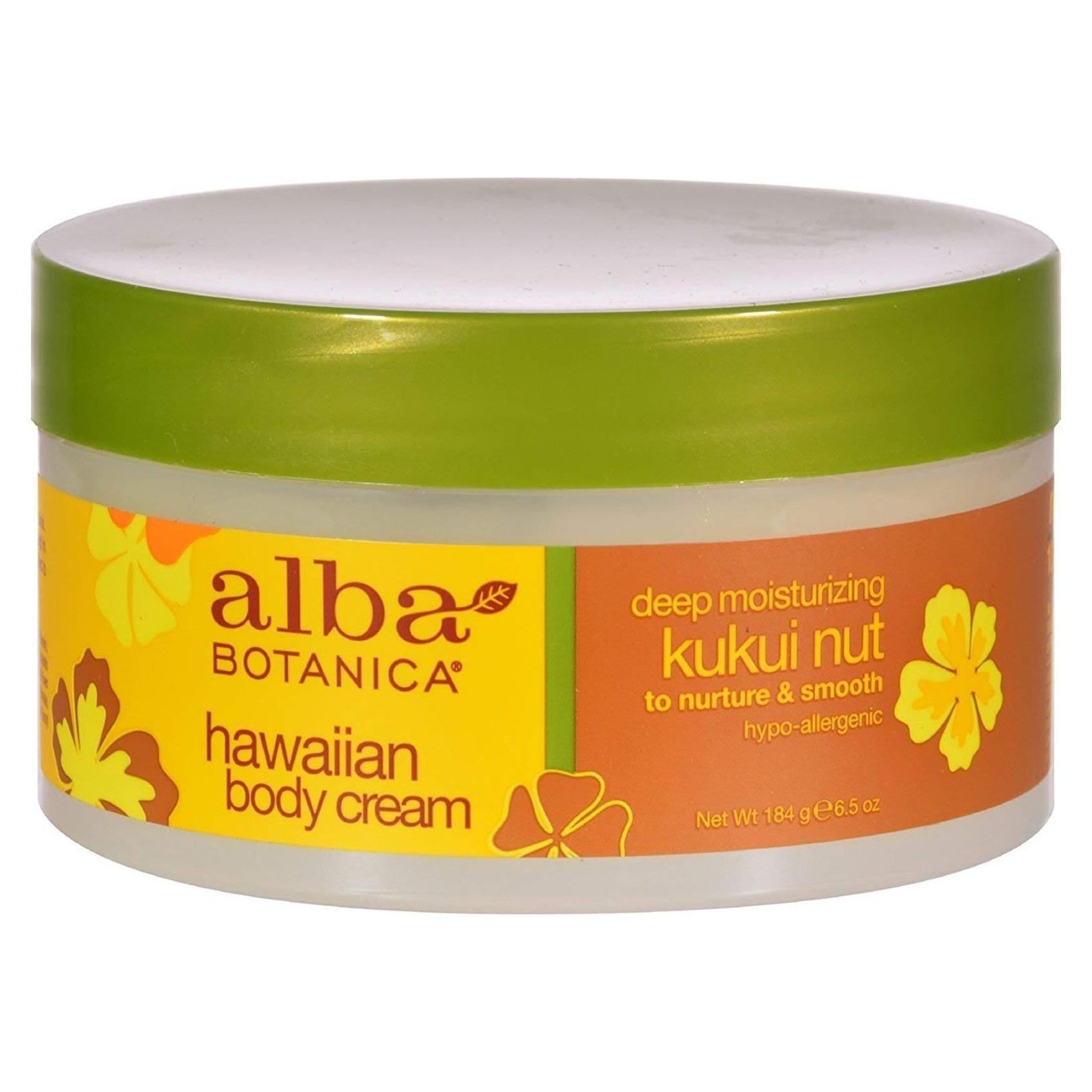 Crema Corporal Alba Botanica Nuez Kukui 184 g Hipoalergénica