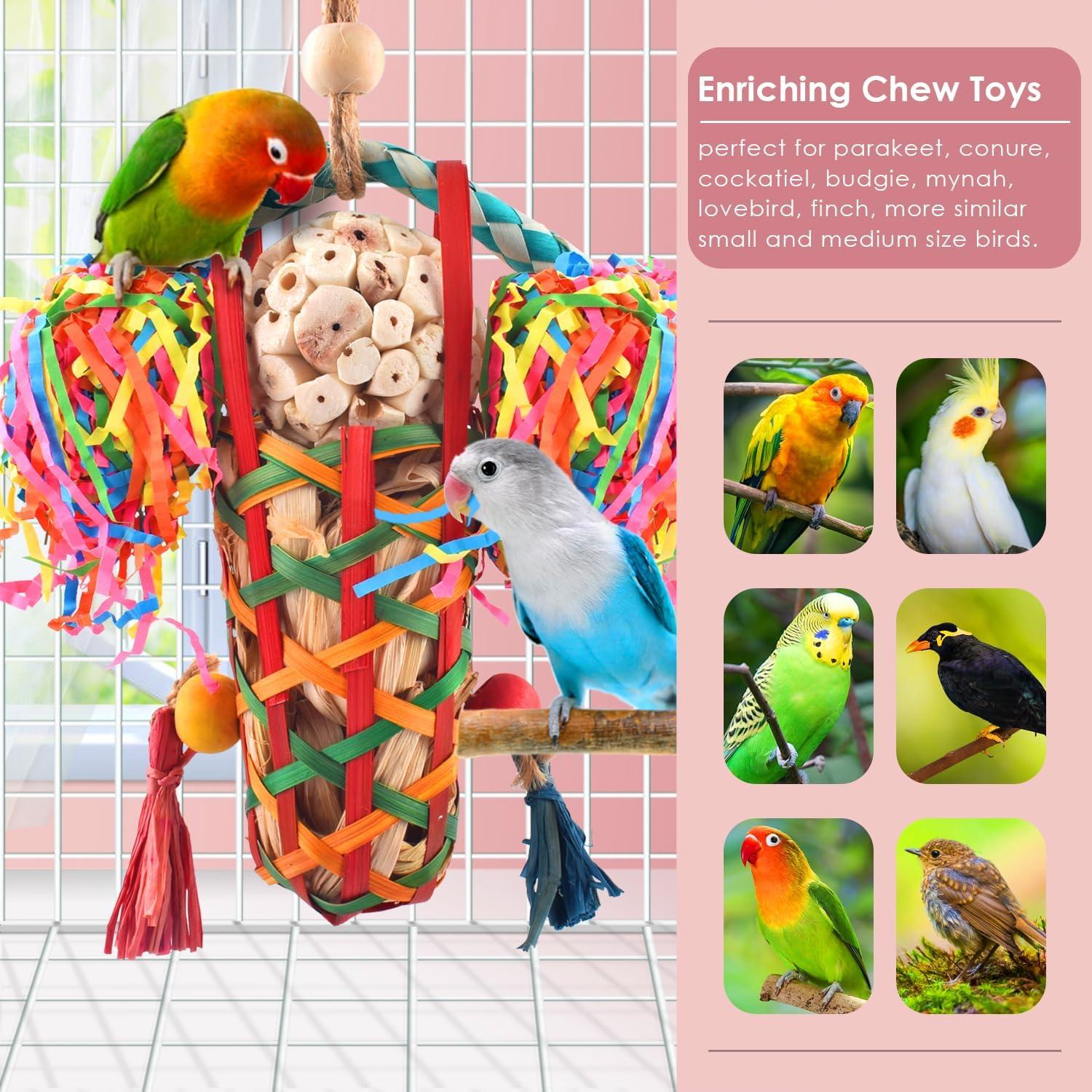 Juguete para Aves KATUMO Masticable y Escalador 10cm