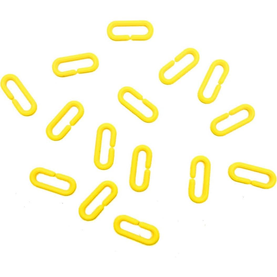 200 Enlaces de Cadena Plástica para Mascotas Hyamass - Juguetes de Escalada