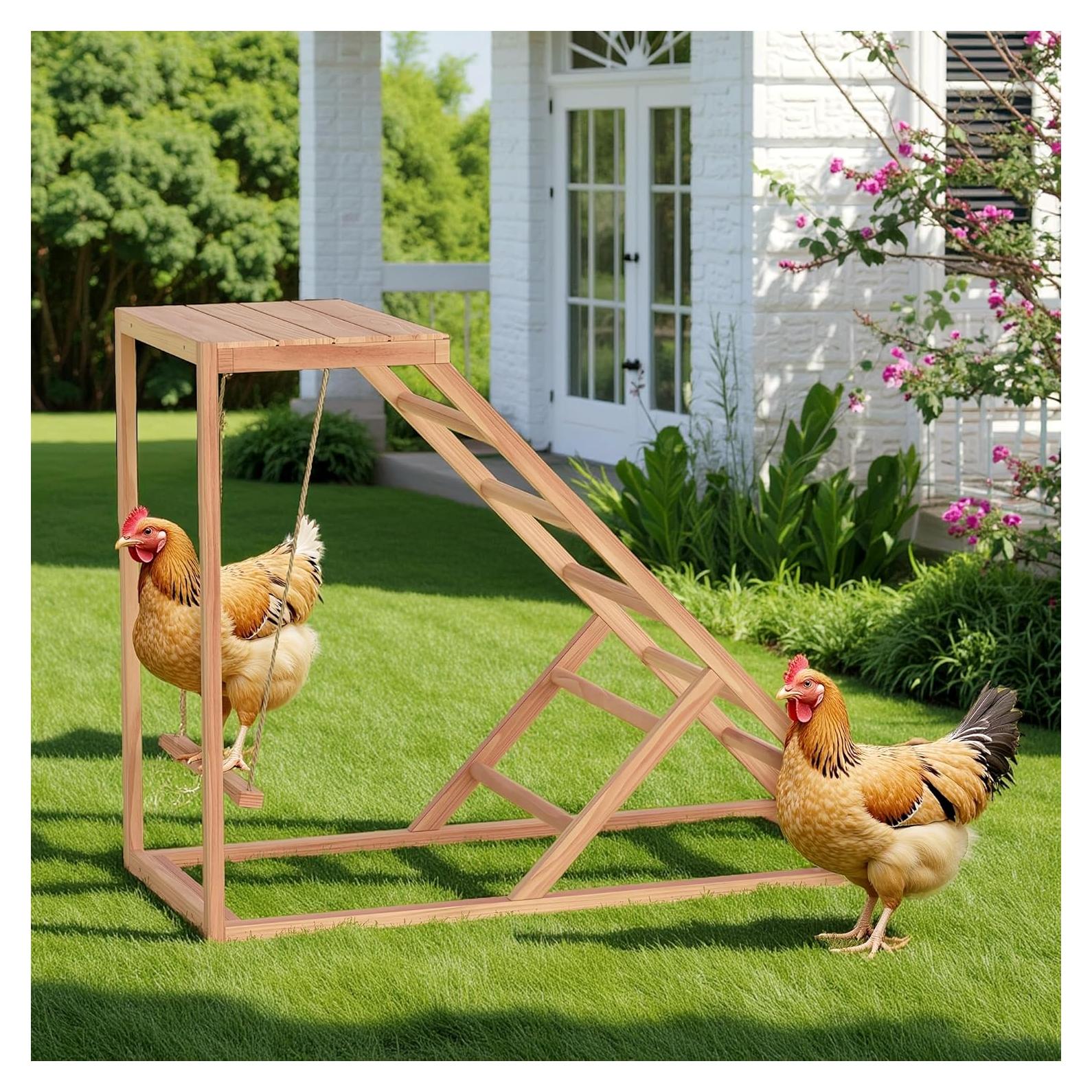 Barras de Posado para Pollos Kecreque 40 x 97 x 71 cm