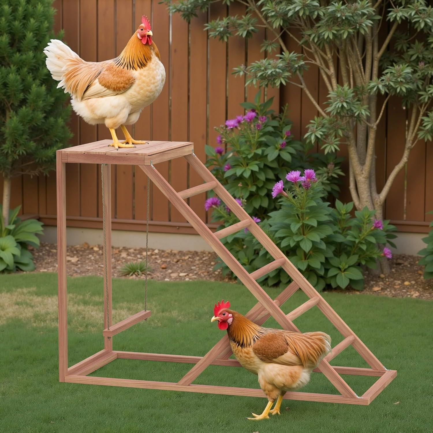 Barras de Posado para Pollos Kecreque 40 x 97 x 71 cm