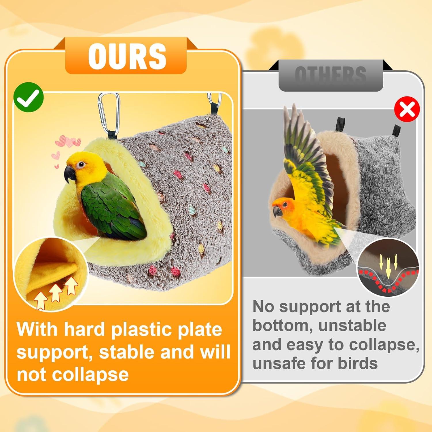 Casa Nido para Pájaro Mediana MEWTOGO con Alfombrilla