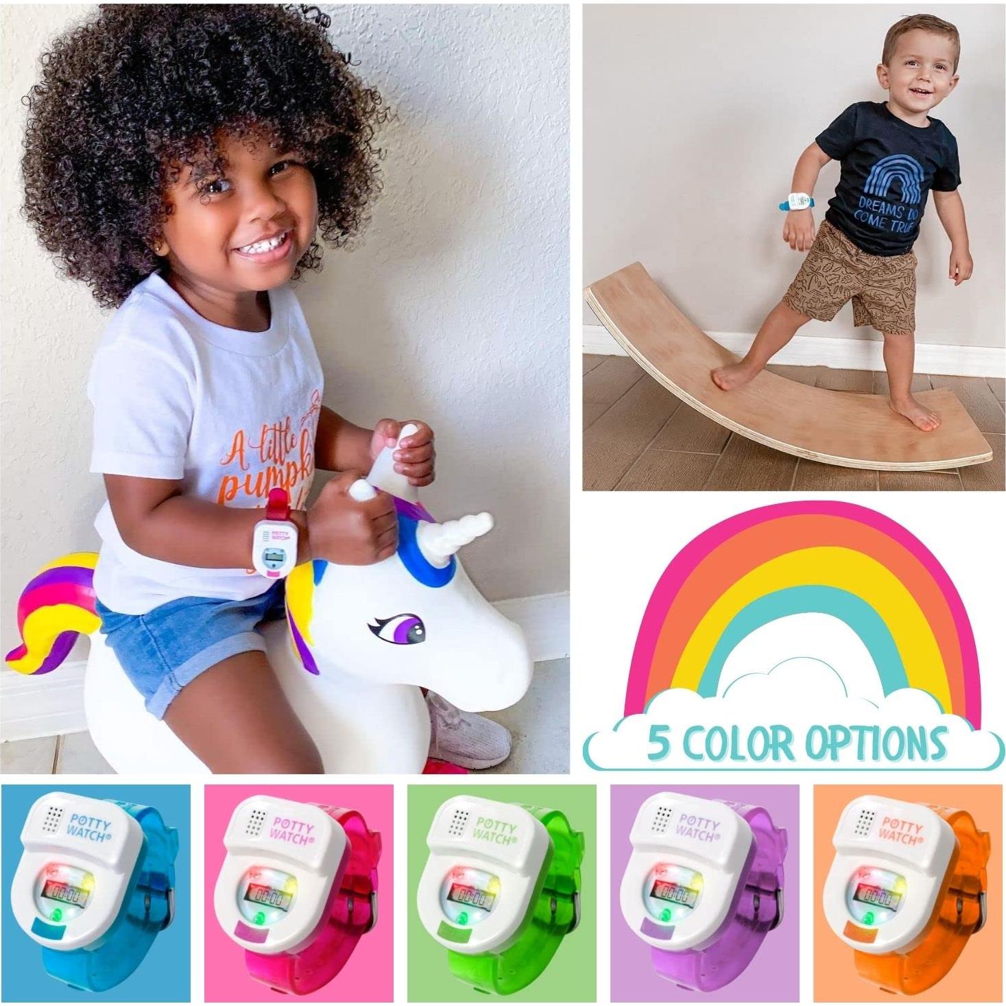 Reloj de Entrenamiento Rosa para Niños - Temporizador y Música