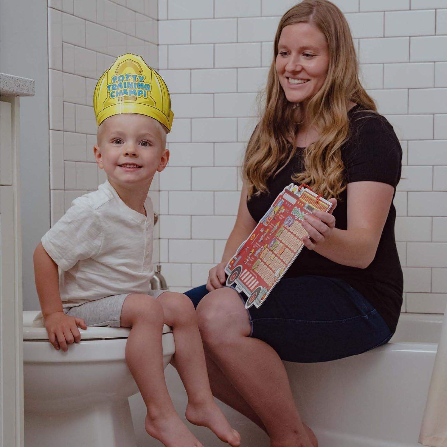 Gráfico de Entrenamiento para el Baño Putska Bombero con 35 Calcomanías