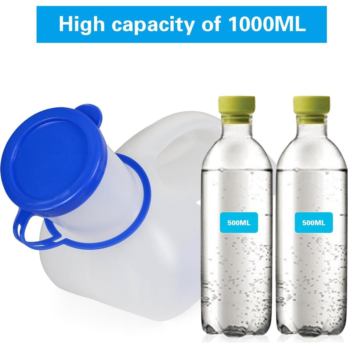 Orinal Unisex AWOKEN 1000ml Botella Plástica a Prueba de Fugas