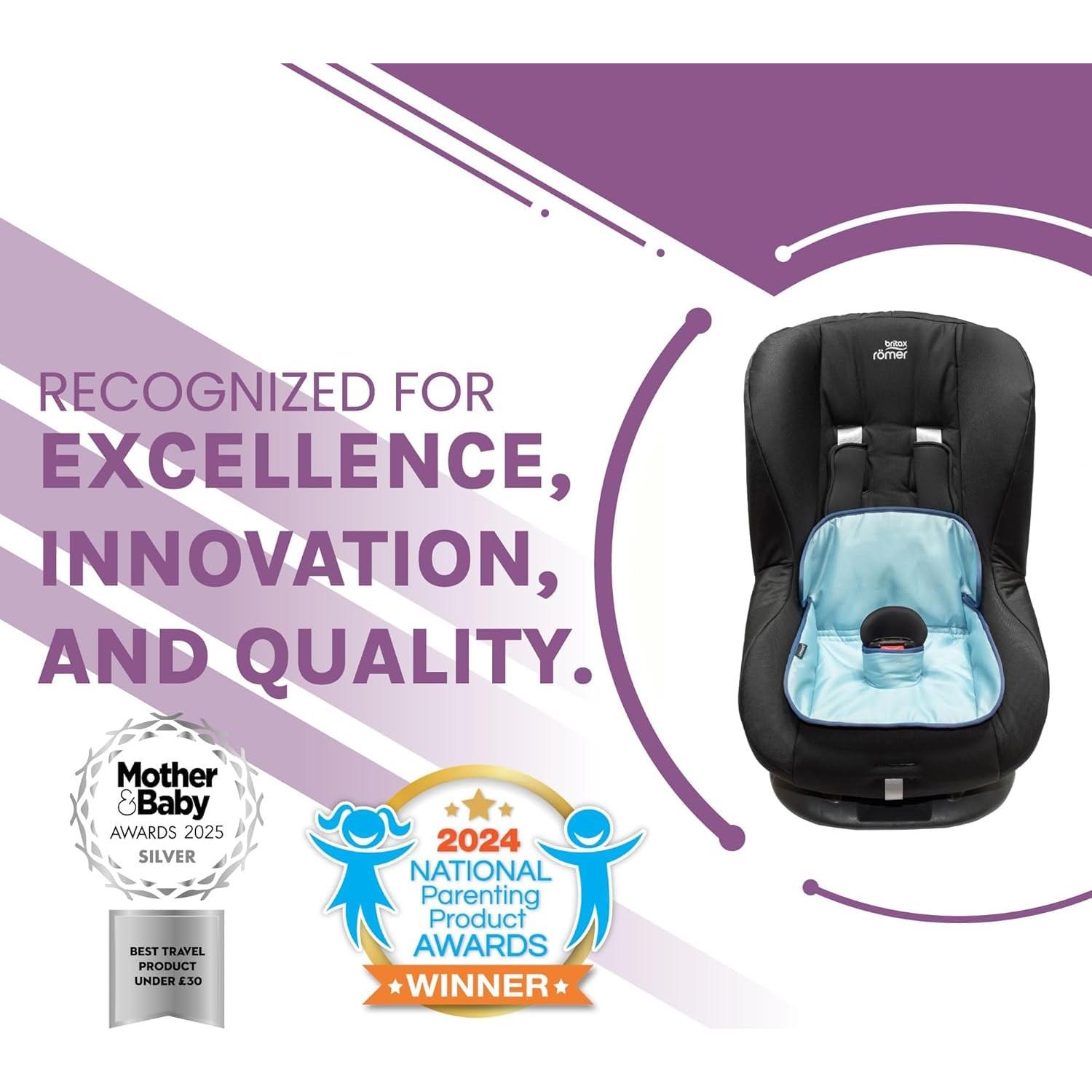 Protector de Asiento de Auto Lynmark Piddle Pad Azul Universal