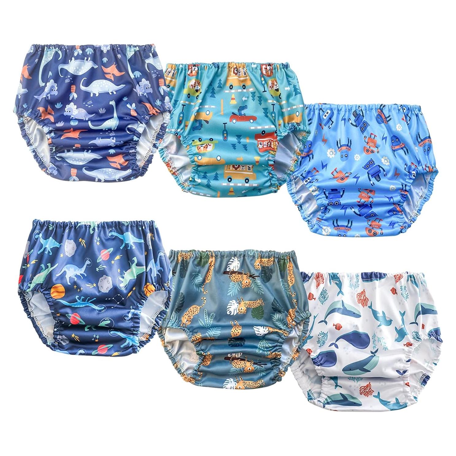 Cubiertas Plásticas Impermeables BISENKID 6 Paquetes 4T