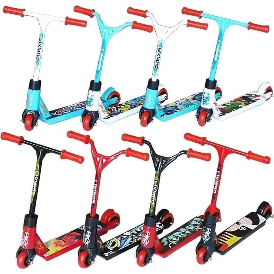 Mini Scooter de Dedo Labriciyon Rojo 7.62 cm para Ejercicio