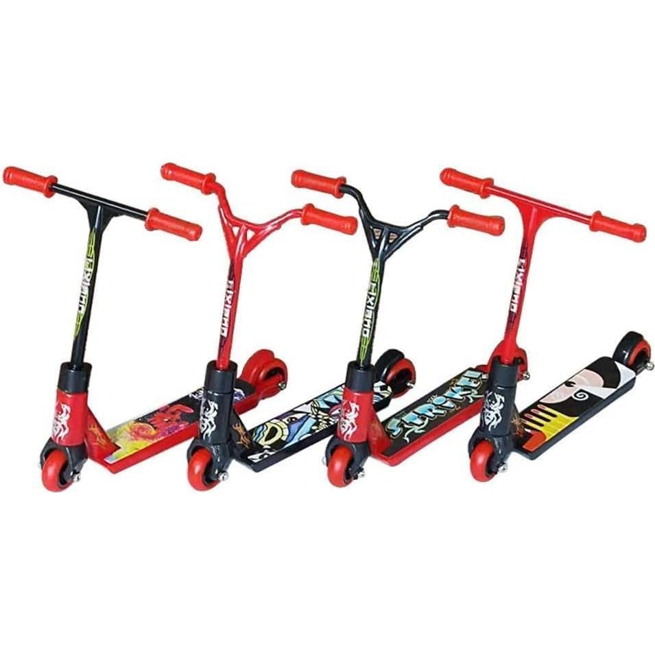 Mini Scooter de Dedo Labriciyon Rojo 7.62 cm para Ejercicio