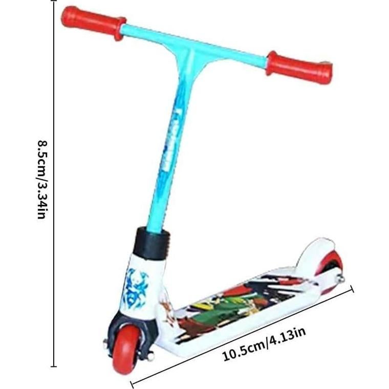 Mini Scooter de Dedo Labriciyon Rojo 7.62 cm para Ejercicio