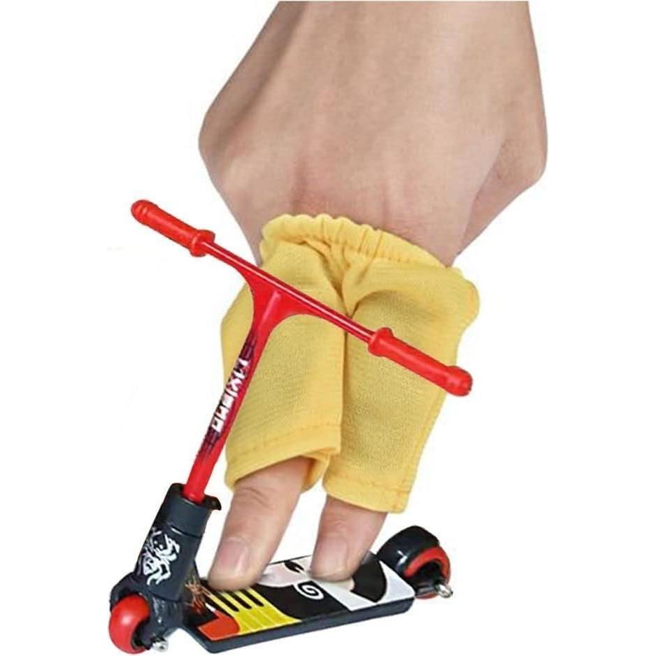 Mini Scooter de Dedo Labriciyon Rojo 7.62 cm para Ejercicio