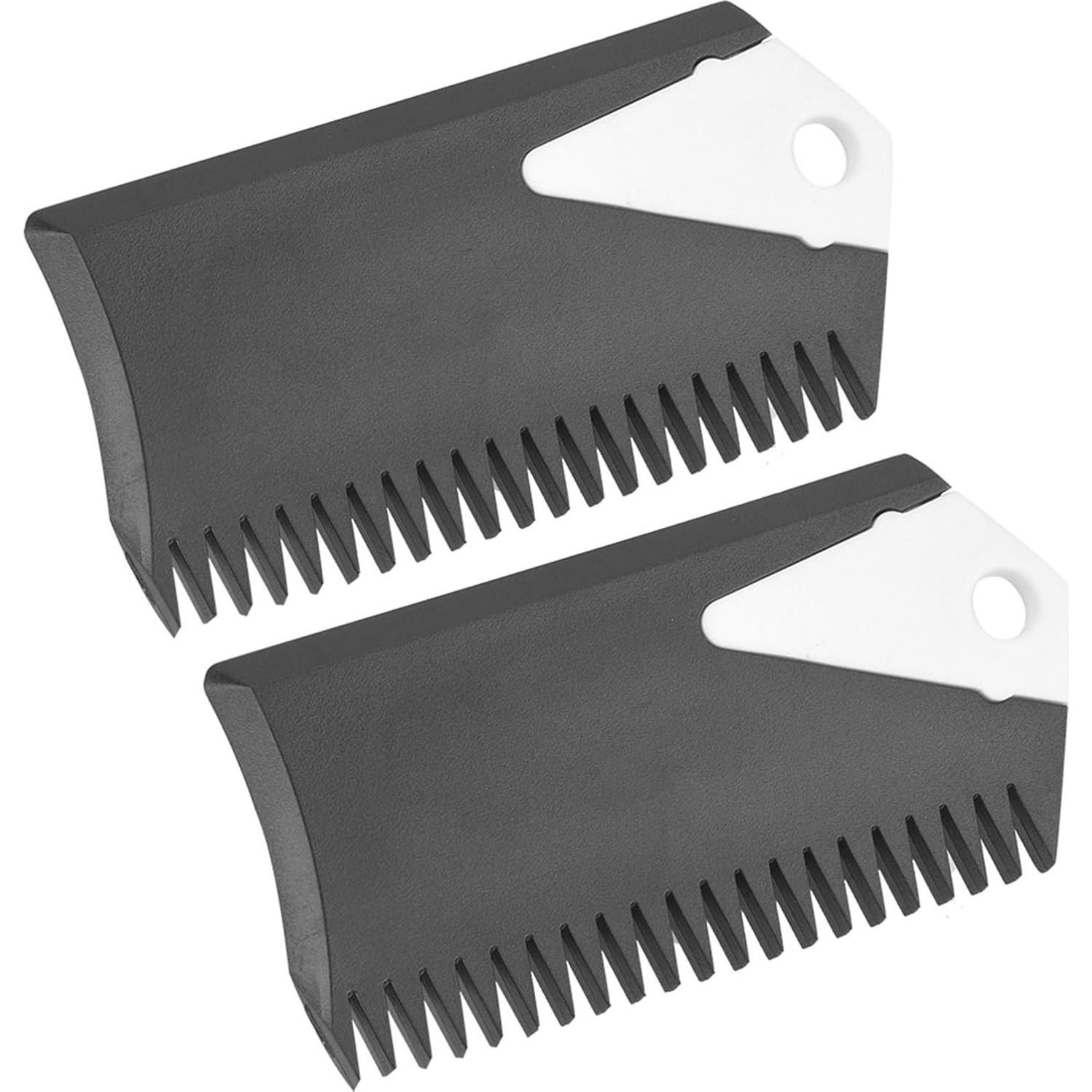 2 Peines para Cera de Surf Fayelume - Herramienta de Limpieza PVC