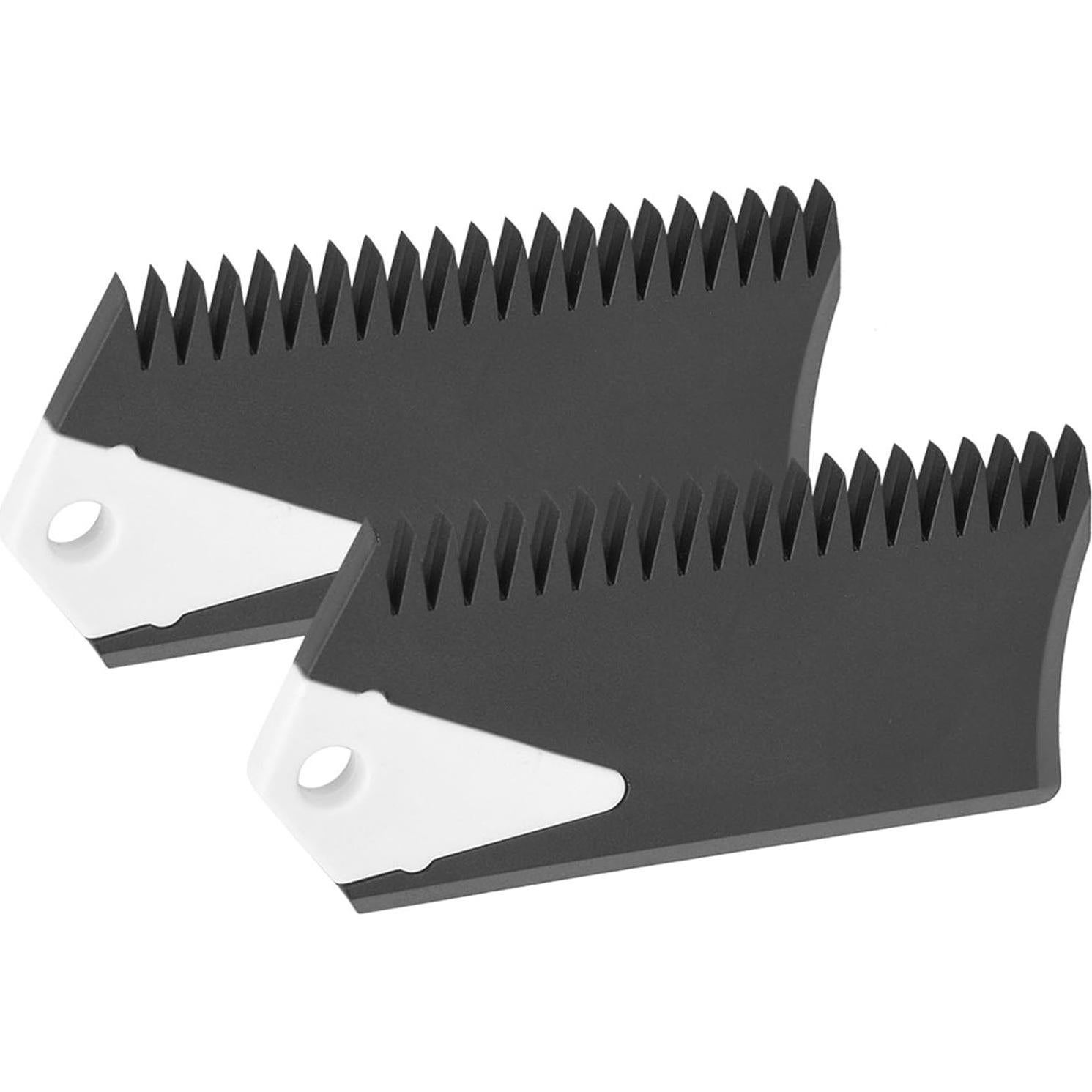 2 Peines para Cera de Surf Fayelume - Herramienta de Limpieza PVC